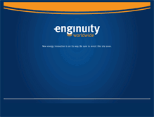 Tablet Screenshot of enginuityww.com